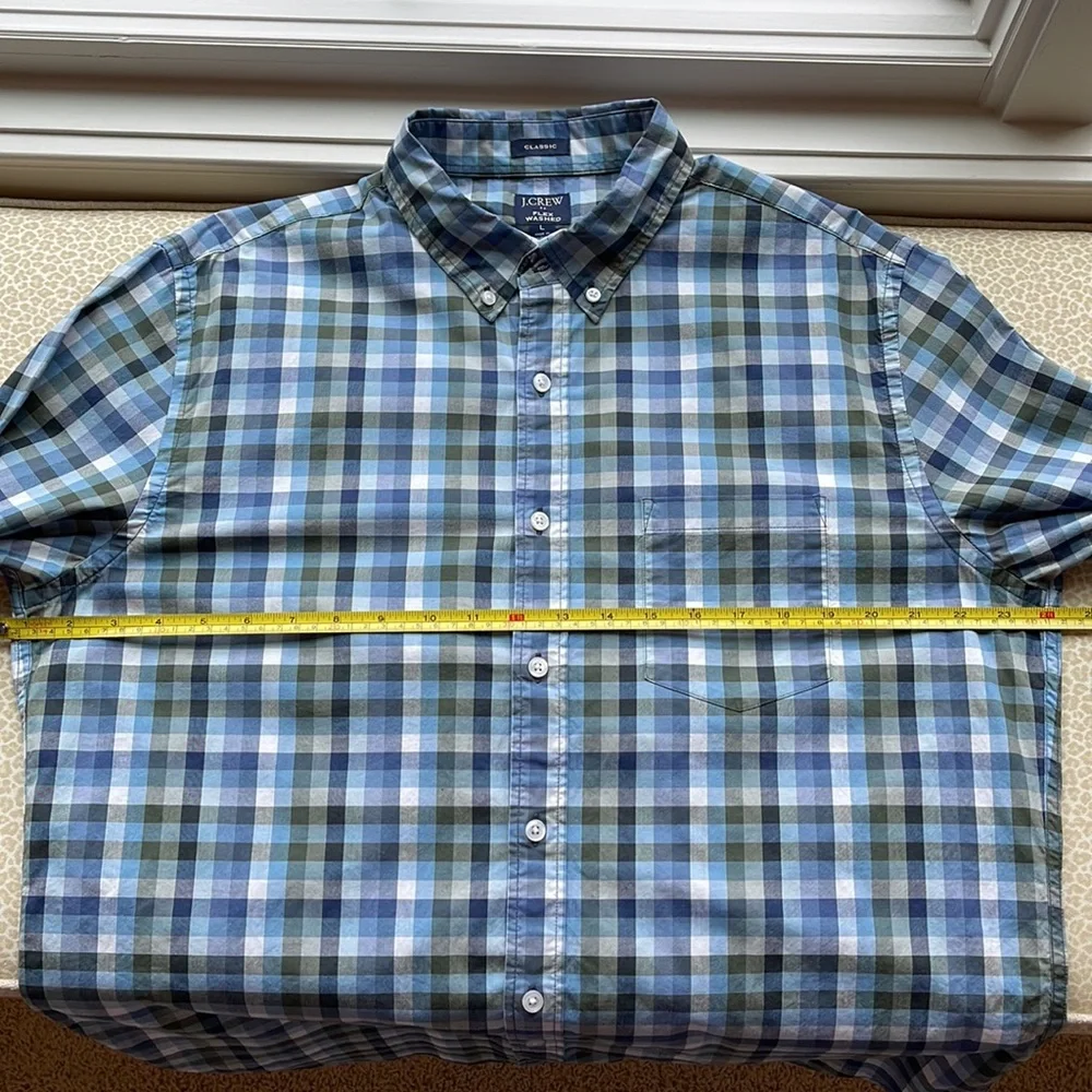 J. Crew Classic Plaid Button Down